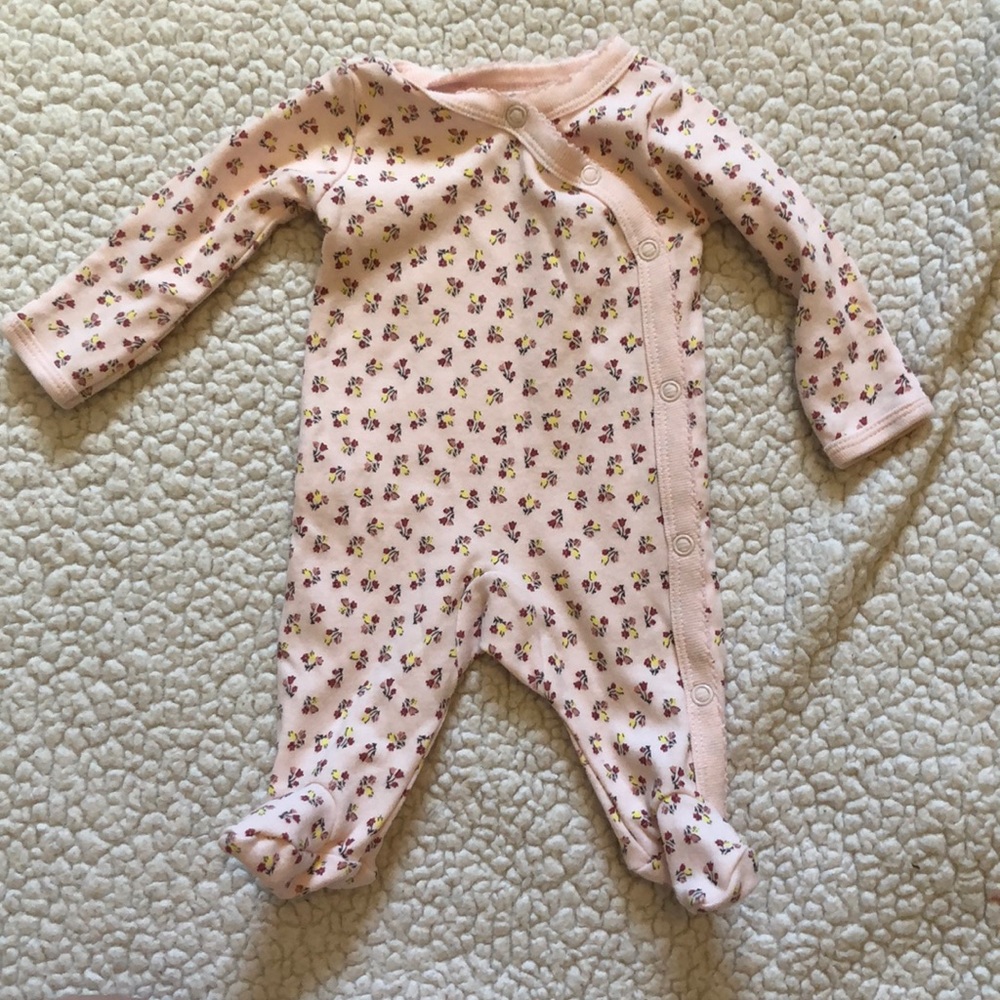 Floral pink sleeper